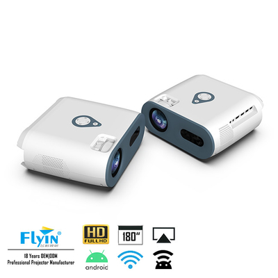 4K Home Theater Mini Multimedia Micro Wifi Projector portátil Android 9 0 4K proyectores LLENOS del wifi HD
