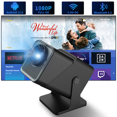 Flyin FY360 2025 Venta caliente Proyector de bolsillo mini HD 3D de alta calidad con Android 11 4K Video y películas WiFi y características portátiles