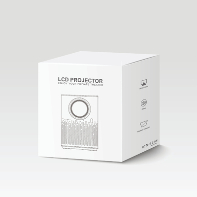 Proyector mini 4k para cine en el exterior