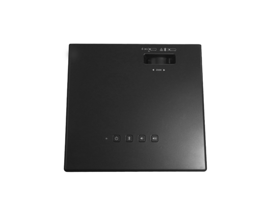 Flyin EL-200K Hera Serie 2000 ANSI Lumen 3LCD Microproyector inalámbrico Android 9 Operado con proyección de pantalla de zoom automático