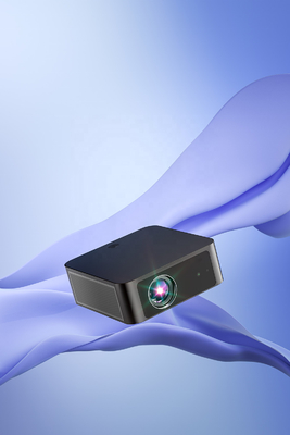 2024 Y3pro Ultra HD Proyector de cine en el hogar 800 ANSI Lumens Lámpara LED de enfoque automático 2GB de RAM y Android 9.0 Operating S