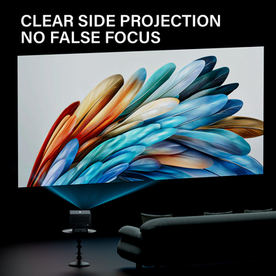 Proyector de cine en casa Android 11 con 1000 a 1 relación de contraste y 30000 horas de duración de la lámpara