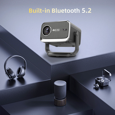 FLYIN P20 Pro 4K 350Lms 1080P Proyector Full HD Lente de enfoque automático lámpara LCD Android 13 Airplay Uso de cine en casa portátil