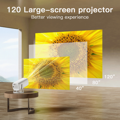 Flyin S40 Cine en casa Full HD 1080P 4K Proyector de juegos Proyector de juegos 120 ANSI Lumens Televisión en casa