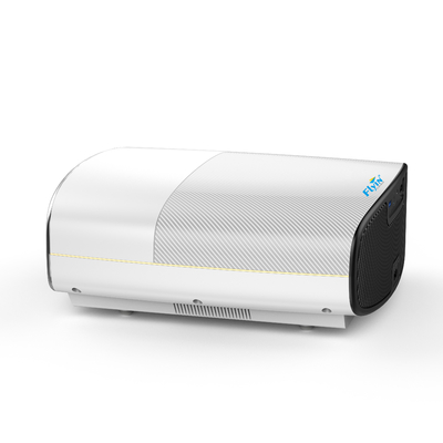 Flyin Q7 1080p de alta definición Proyector de teatro de entretenimiento para el hogar LCD Dual altavoces Bluetooth pantalla de 100 pulgadas Dual banda WIFI