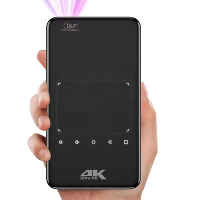 Flyin S90 4K Mini portátil Android Smart DLP Proyector WIFI Bluetooth habilitado en forma de teléfono móvil de EE. UU.