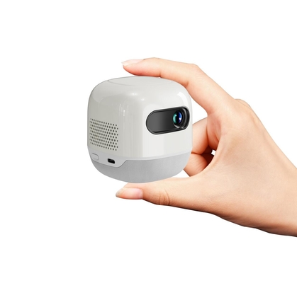 FLYIN M2 mini proyector DLP cuadrado portátil con batería incorporada proyector de campamento al aire libre 4K