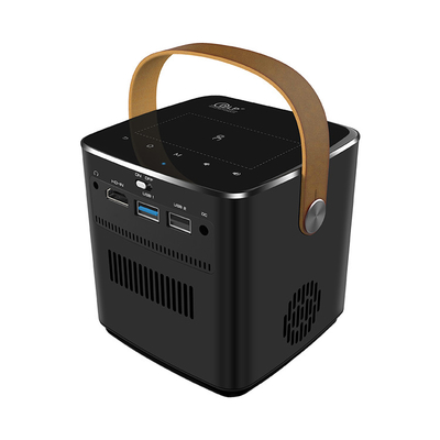 Flyin P12 1080P Max 4K Mini Proyector 9000mAh Batería Video al aire libre 400 ANSI Lumens Android 9 2GB/16GB Proyector 3D de enlace DLP