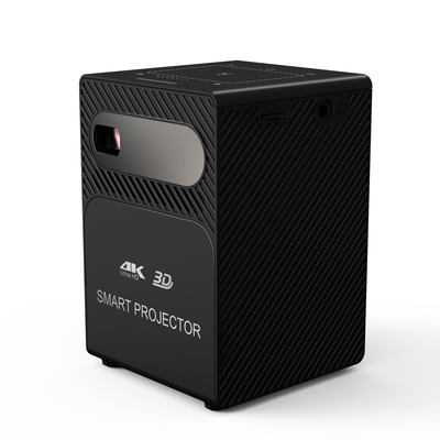 Flyin P18 Free Style Teatro para el hogar Smart DLP portátil LED Mini Pocket Negro Proyector inalámbrico personalizable