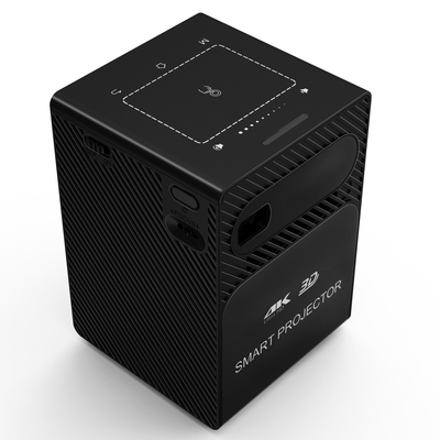 Flyin P18 Free Style Teatro para el hogar Smart DLP portátil LED Mini Pocket Negro Proyector inalámbrico personalizable