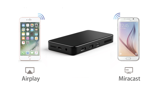 Flyin S90 4K Mini portátil Android Smart DLP Proyector WIFI Bluetooth habilitado en forma de teléfono móvil de EE. UU.