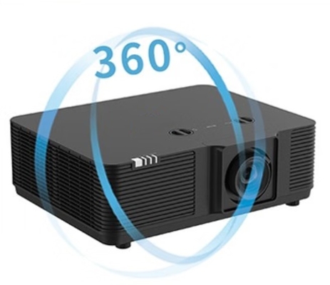 Flyin 5500 lumen Proyector láser DLP WUXGA de alta resolución 4K Presentación 3D activa 0.8 DMD Chip para imágenes precisas Manual cambio de foco de la lente para una experiencia de proyección flexible