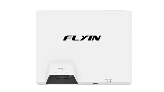 Flyin-E7U 7500 Lumens Proyector láser WUXGA 3LCD 1.6x Zoom 5000000:1 Contraste 4K para la educación de la iglesia en lugares grandes