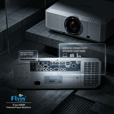 3LCD 10000 Lumens Proyector de mapas 3D al aire libre EL-705U WUXGA 1920x1200 Proyección de lugar grande