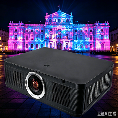 Flyin RL-K1 Proyector de espacio grande al aire libre 10000 lumens WUXGA 3LCD 3D 4K Soporte