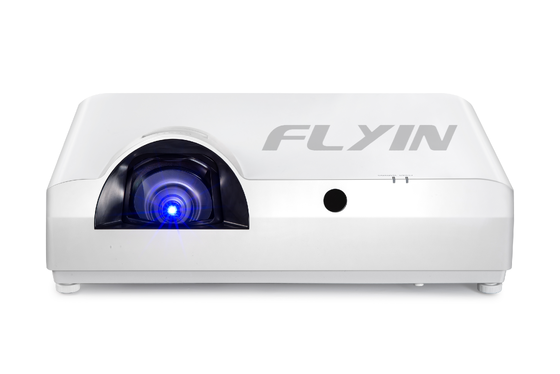 Flyin-C90SW+ Proyector láser de corto alcance WXGA 3LCD de 4200 lúmenes Android incorporado 5000000:1 Contraste para negocios educativos