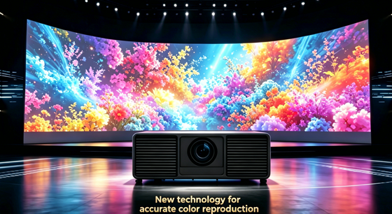 Proyector láser DLP con 13,000 lumens Brillo 4K Compatible para uso al aire libre en lugares grandes