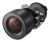 Tipo granangular de la lente del proyector del laser de Fisheye del vidrio de las multimedias