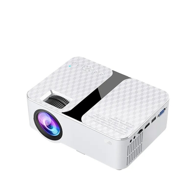 La radio de iluminación elegante del proyector del LCD LED puso al día película casera nativa del vídeo 4K Digitaces