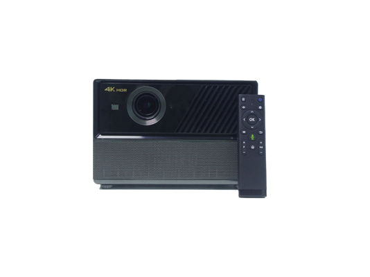 Proyector de cine en casa grande verdadero de Bluetooth del proyector del lugar de la fuente de luz laser de 4K LCD