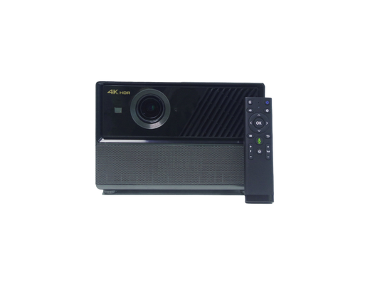 Proyector de cine en casa grande verdadero de Bluetooth del proyector del lugar de la fuente de luz laser de 4K LCD