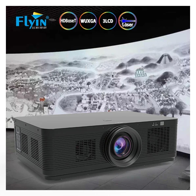 Proyector de lugar grande con Mini Jack 3.5mm Audio VGA / DVI-D Compartido X1 LCD de 3 chips