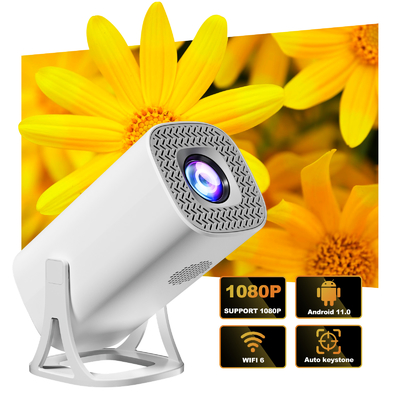Flyin S40 Cine en casa Full HD 1080P 4K Proyector de juegos Proyector de juegos 120 ANSI Lumens Televisión en casa