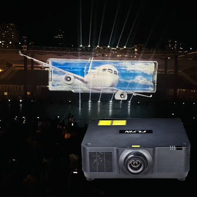 FLYIN WUXGA 3LCD Proyector exterior a escala láser FULL HD 3D con 20000 lúmenes para cines Beamers Presentaciones de negocios