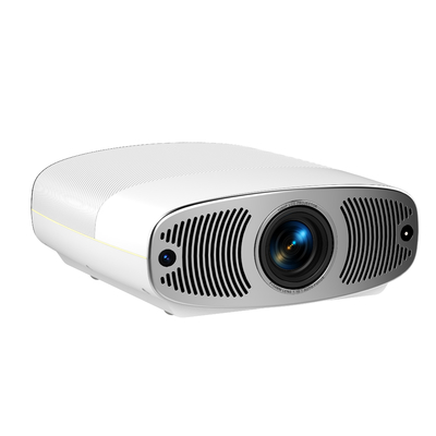 Flyin Q7 1080p de alta definición Proyector de teatro de entretenimiento para el hogar LCD Dual altavoces Bluetooth pantalla de 100 pulgadas Dual banda WIFI