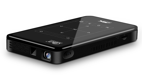 Microprocesador interactivo elegante del RGB LED OSRAM Q6 del proyector del DLP 3D Android 9,0