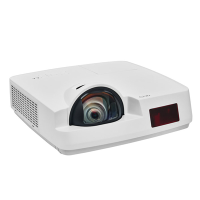 Proyector educativo 4000 lumens Proyector de tiro corto Corrección de esquina para la escuela