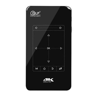 HD lleno 4k 1080P DLP Pico Pocket Projector Smart Mobile Android