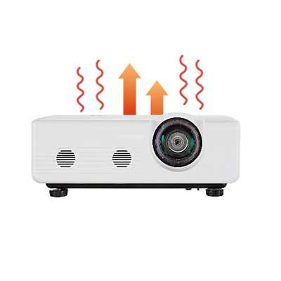 Alto brillo y contraste del tiro DLP 4K del proyector corto del laser