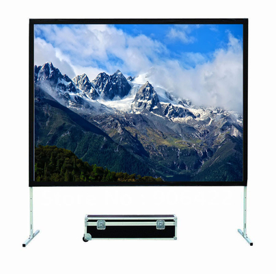 Pantalla plegable Front Rear Fast Folding del proyector plegable del PVC