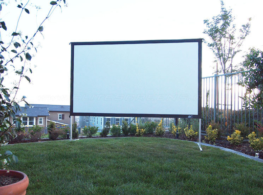 150 pulgadas de pantalla de proyector plegable portátil Matt White Long Lasting
