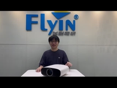 Lámparas de LED LCD de Flyin Proyector Android altavoz estéreo incorporado US EURO enchufe