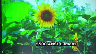 Proyector de alcance corto con resolución láser 3LCD nativa 4K 3840X2160